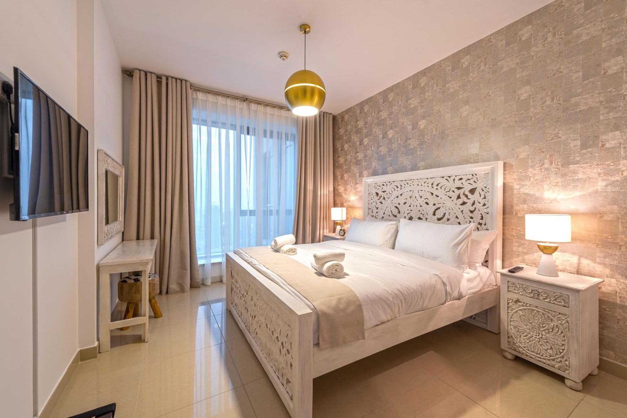 דובאי Spectacular Burj Khalifa View 2Br 29 Boulevard Tower 2 מראה חיצוני תמונה
