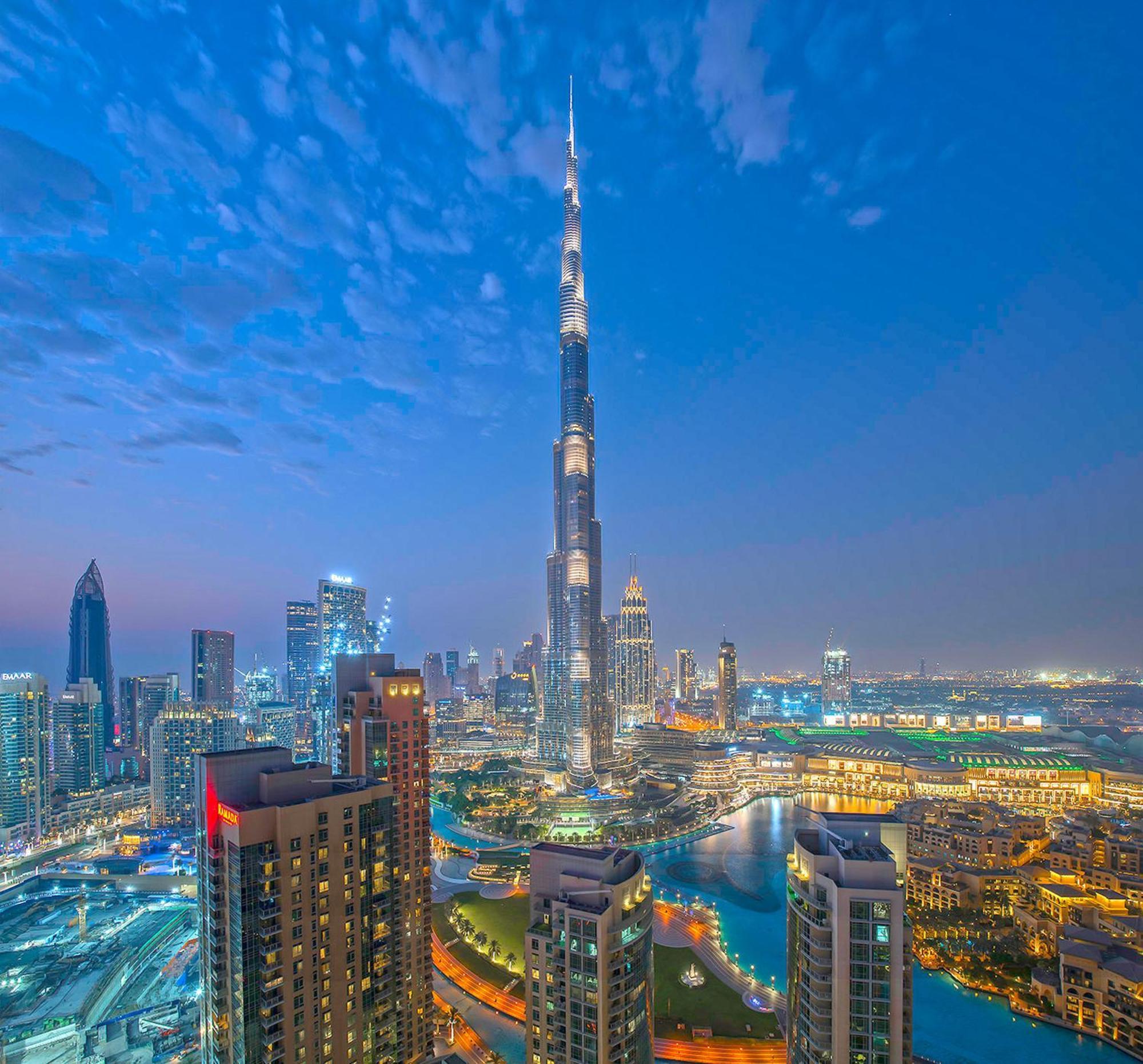 דובאי Spectacular Burj Khalifa View 2Br 29 Boulevard Tower 2 מראה חיצוני תמונה